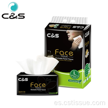 Tejido facial de 3 capas fuerte incluso húmedo